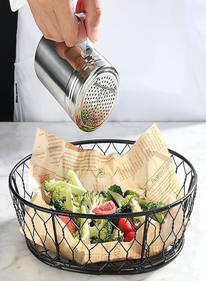 FINALITY Stainless Steel Dredger with Handle|Salt & Pepper Shaker with Handle |Powder Shaker with Handle,Capacity-350ml, Pack of 1 - Image 4